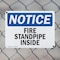 Signmission Fire Standpipe Inside OSHA Notice Sign, Plastic, 14in W x 10in L, 2PK OS-2PACK-NS-P-1014-L-12695 - alternate 2